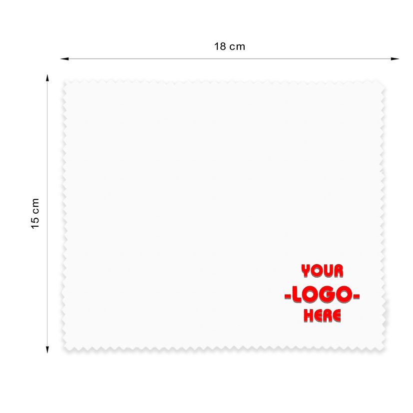 MF12TR Lens Cleaning Cloth with One Color Printing